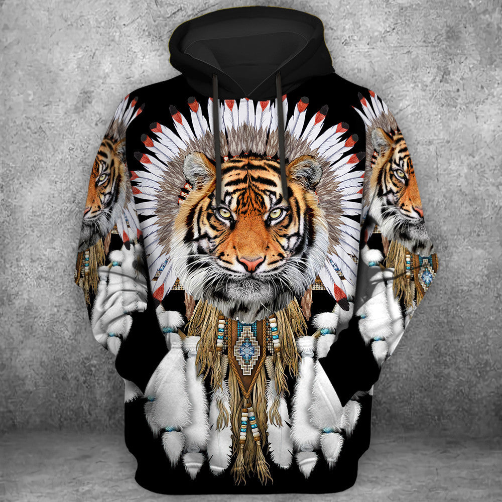 Tiger Native American All Over Printed Unisex Shirt Q120108