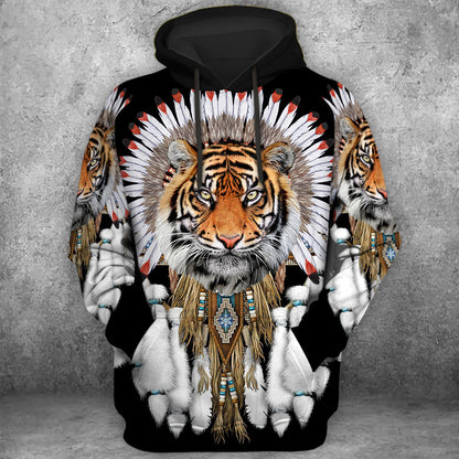Tiger Native American All Over Printed Unisex Shirt Q120108