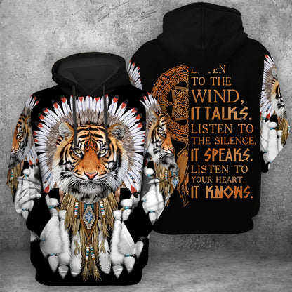 Tiger Native American All Over Printed Unisex Shirt Q120108