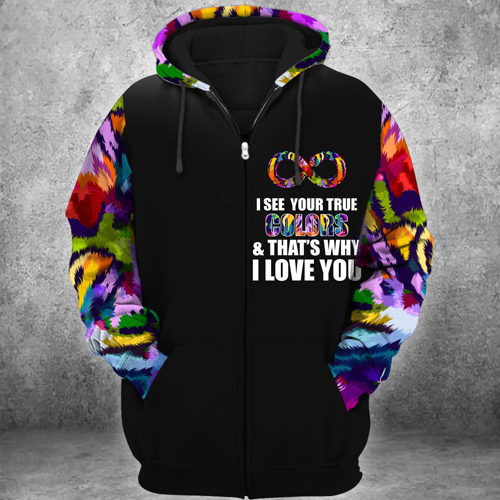 Tiger Autism 3D All Over Printed Unisex Shirt