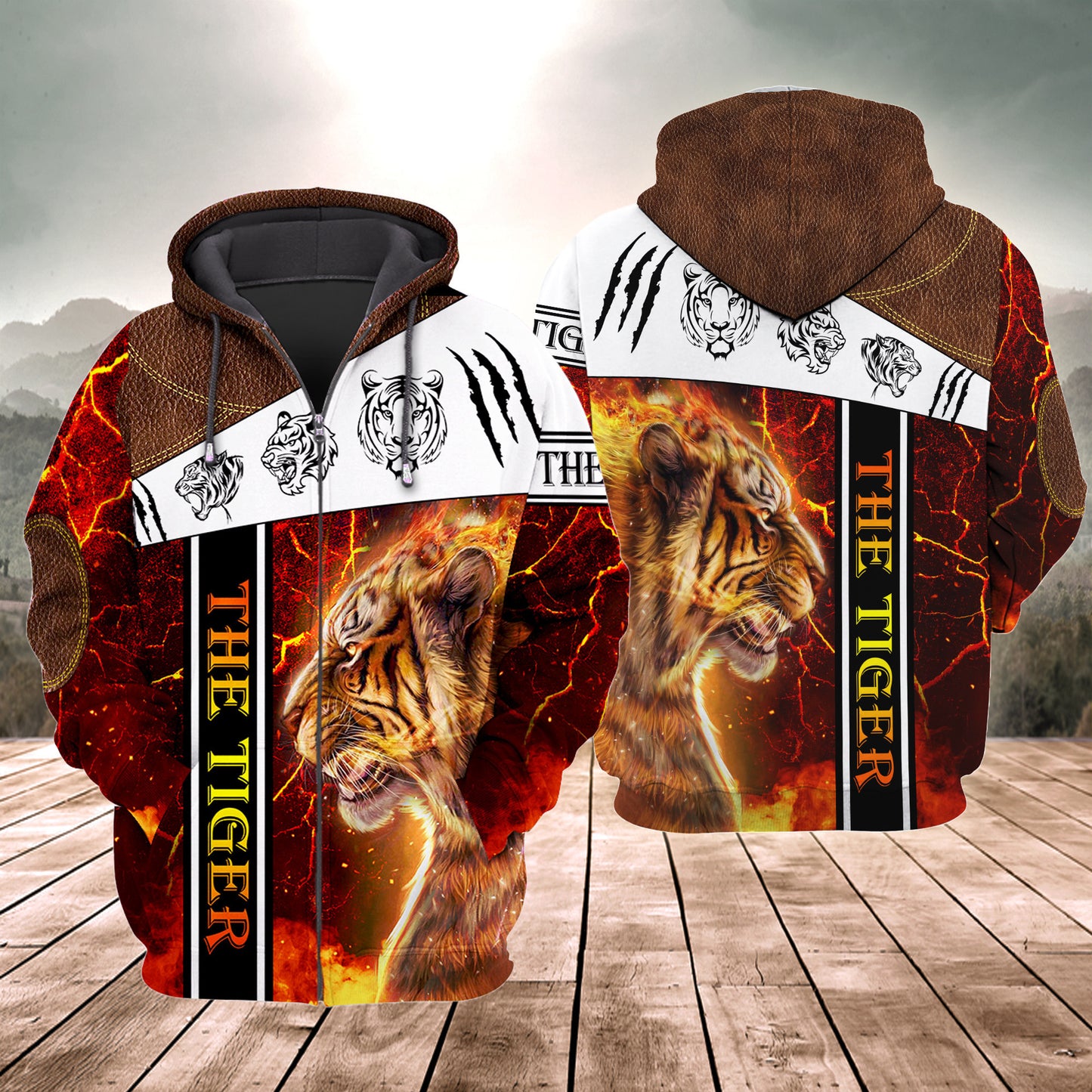 The Tiger All Over Printed Unisex Shirt