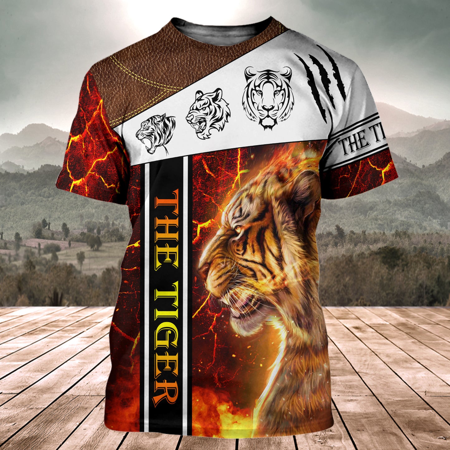 The Tiger All Over Printed Unisex Shirt