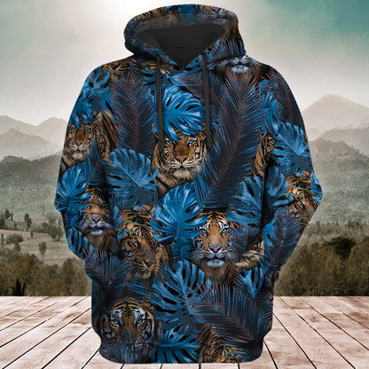 Tiger Jungle 3D All Over Printed Unisex Shirt