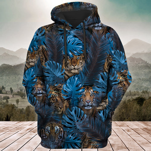 Tiger Jungle 3D All Over Printed Unisex Shirt