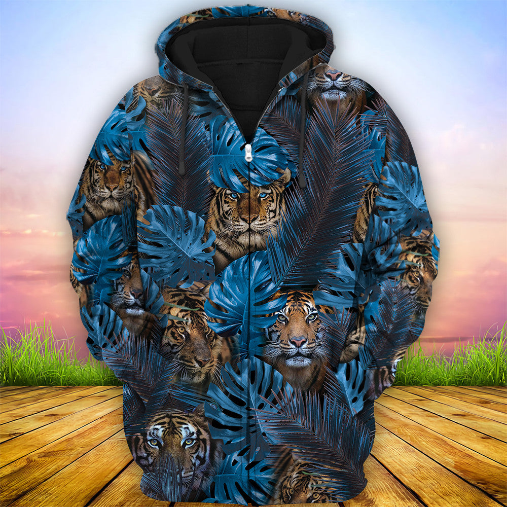 Tiger Jungle 3D All Over Printed Unisex Shirt