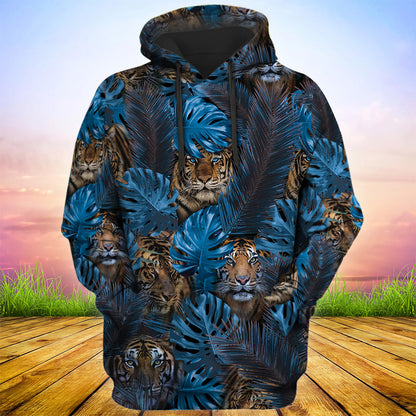 Tiger Jungle 3D All Over Printed Unisex Shirt