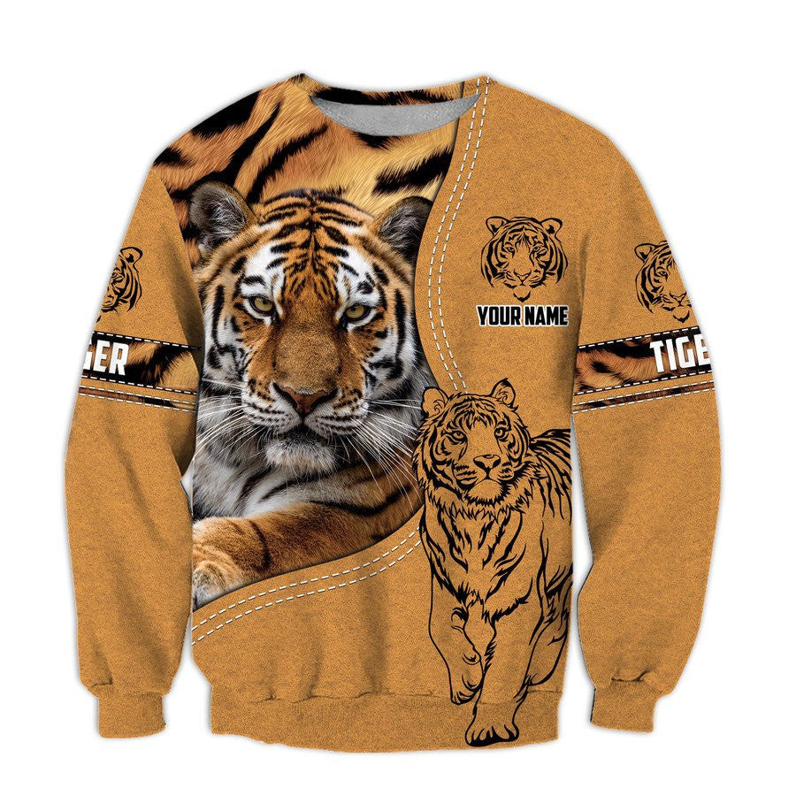 Personalized Name Tiger 3 All Over Printed Unisex Shirt