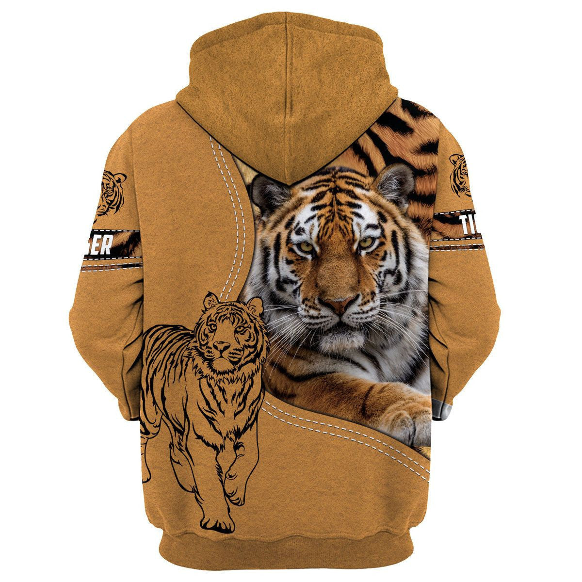 Personalized Name Tiger 3 All Over Printed Unisex Shirt