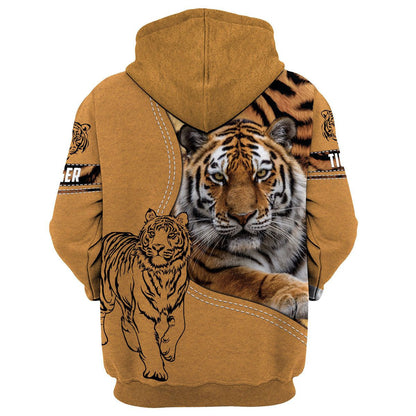 Personalized Name Tiger 3 All Over Printed Unisex Shirt