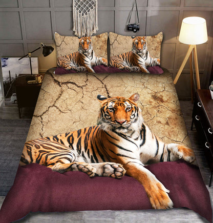 Tiger Love All Over Printed Bedding Set