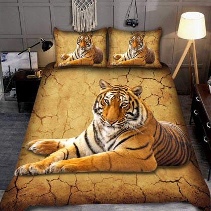 Tiger Art Q2 All Over Printed Bedding Set