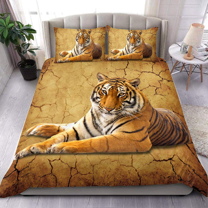 Tiger Art Q2 All Over Printed Bedding Set