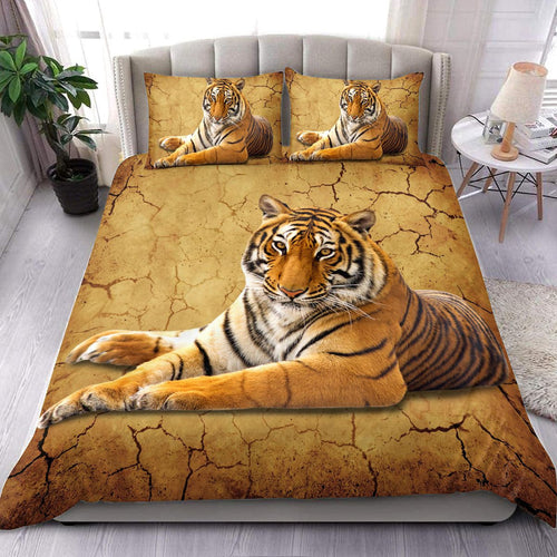 Tiger Art Q2 All Over Printed Bedding Set