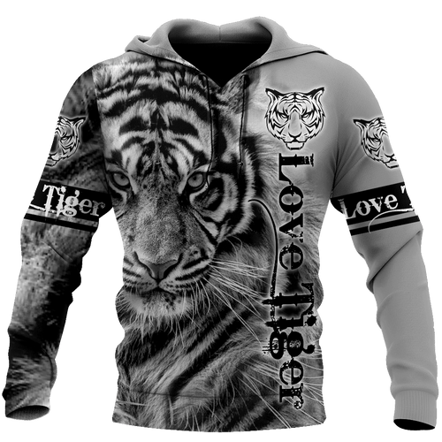 Love Tiger All Over Printed Unisex Shirt