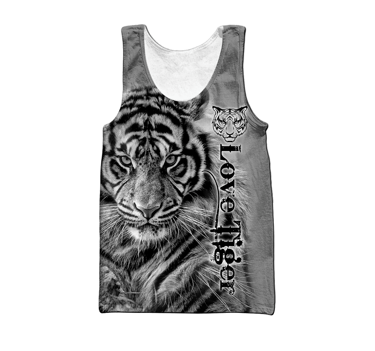 Love Tiger All Over Printed Unisex Shirt