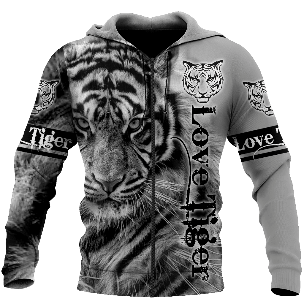 Love Tiger All Over Printed Unisex Shirt