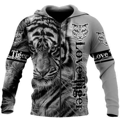Love Tiger All Over Printed Unisex Shirt