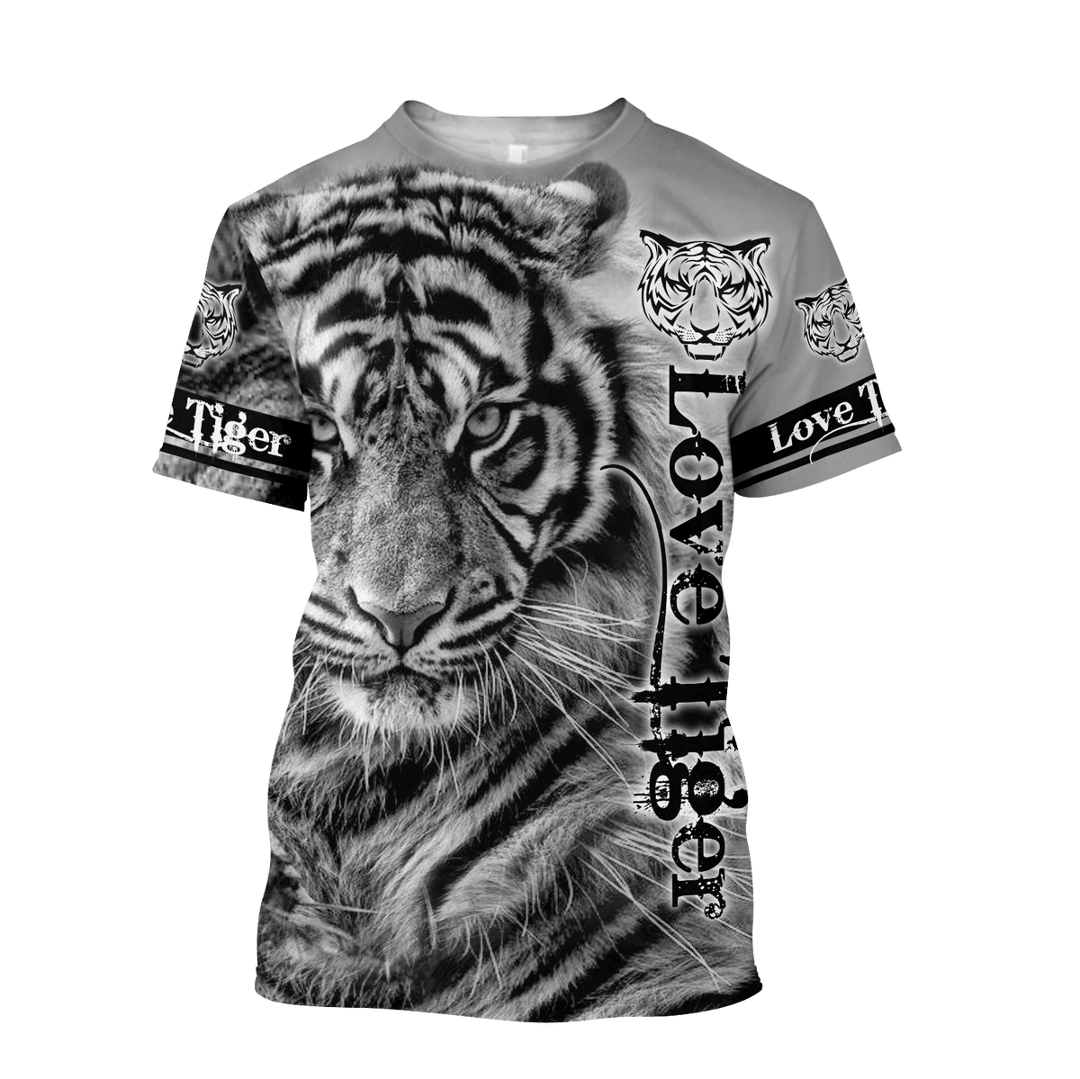 Love Tiger All Over Printed Unisex Shirt