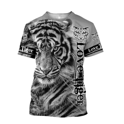 Love Tiger All Over Printed Unisex Shirt