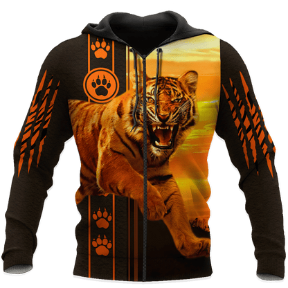 Tiger 3D All Over Printed Unisex Shirt
