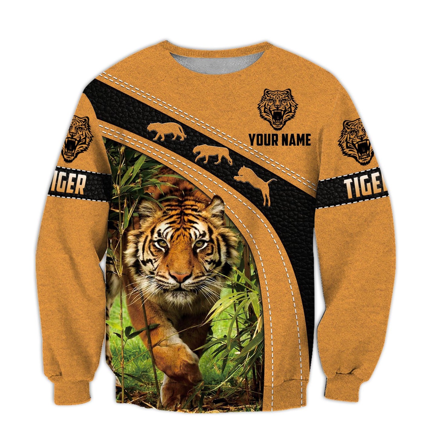 Personalized Name Tiger 2 All Over Printed Unisex Shirt