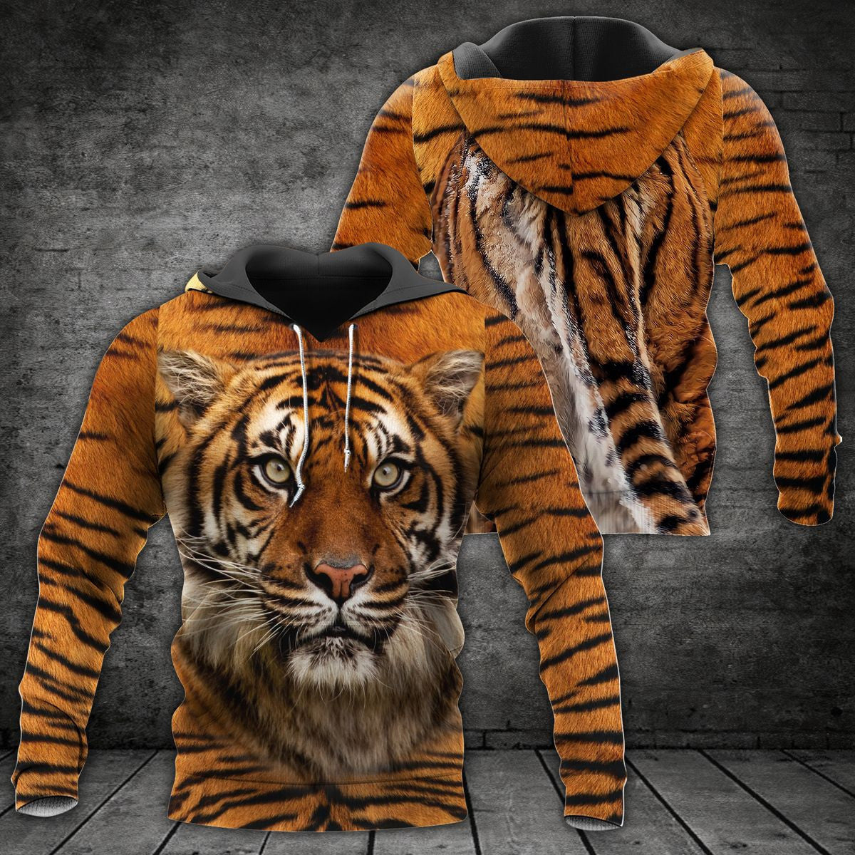 Tiger 3D Q2 All Over Printed Unisex Shirt