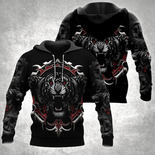 Tiger Gothic Art All Over Printed Unisex Shirt