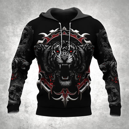 Tiger Gothic Art All Over Printed Unisex Shirt