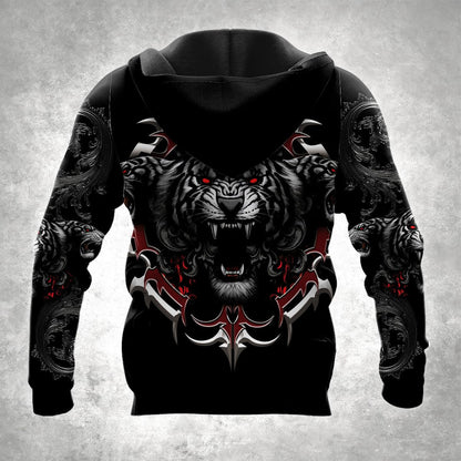 Tiger Gothic Art All Over Printed Unisex Shirt