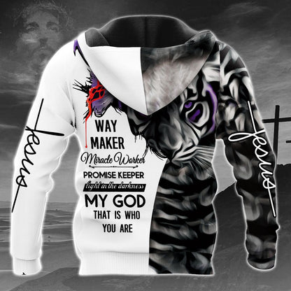 Tiger Jesus All Over Printed Unisex Shirt