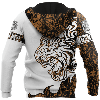 Brown Camo The Tiger All Over Printed Unisex Shirt