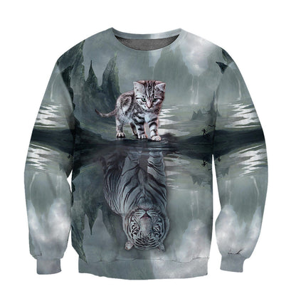 Tiger Cat All Over Printed Unisex Shirt