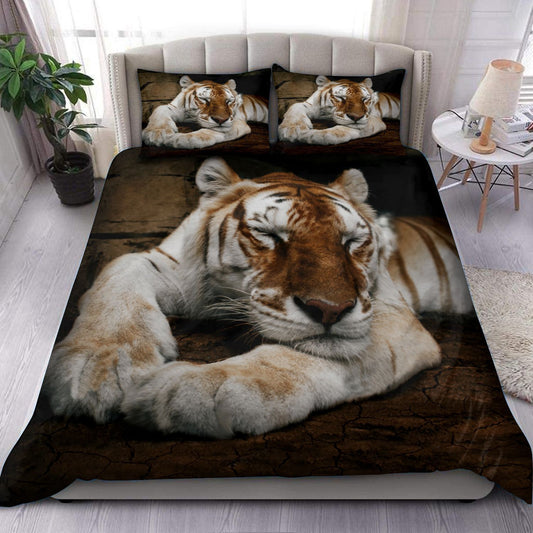 Tiger Sleep All Over Printed Bedding Set