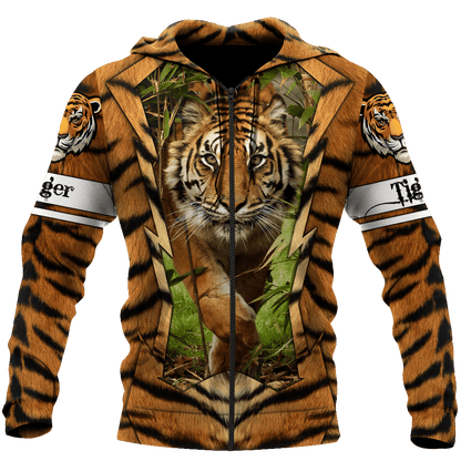 Tiger Forest All Over Printed Unisex Shirt