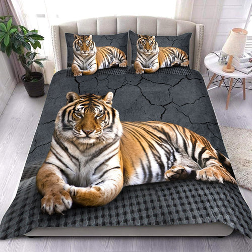 Tiger Love Q2 All Over Printed Bedding Set