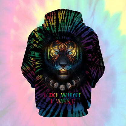 Personalized Name Tiger I Do What I Want All Over Printed Unisex Shirt