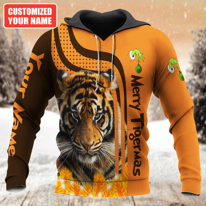 Merry Tigermas Leggings and Hoodie Set