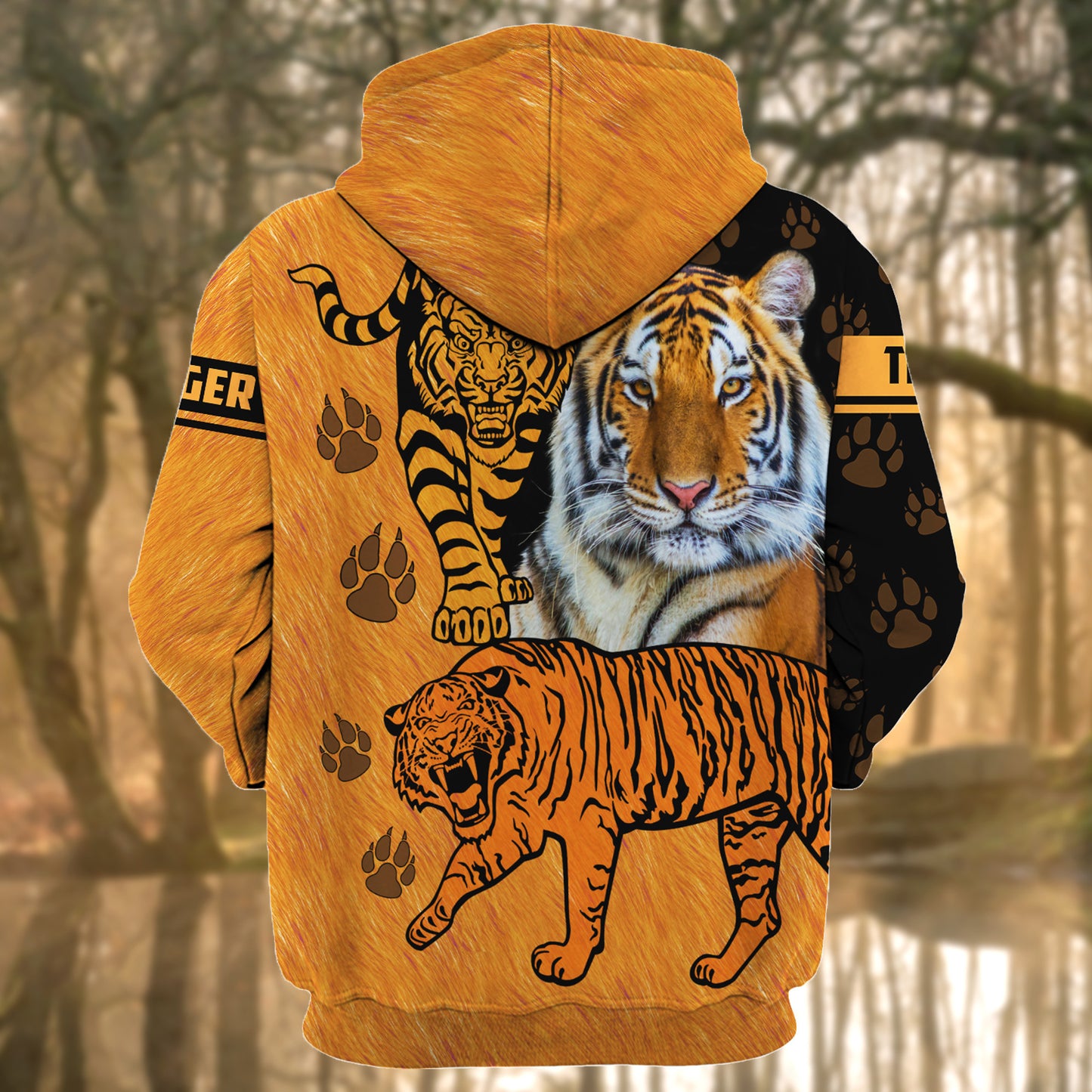 Tiger Paw Q2 All Over Printed Unisex Shirt