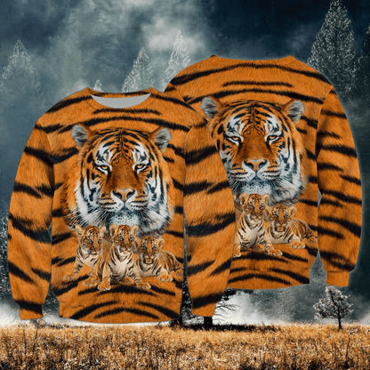 Tiger Family Q2 All Over Printed Unisex Shirt