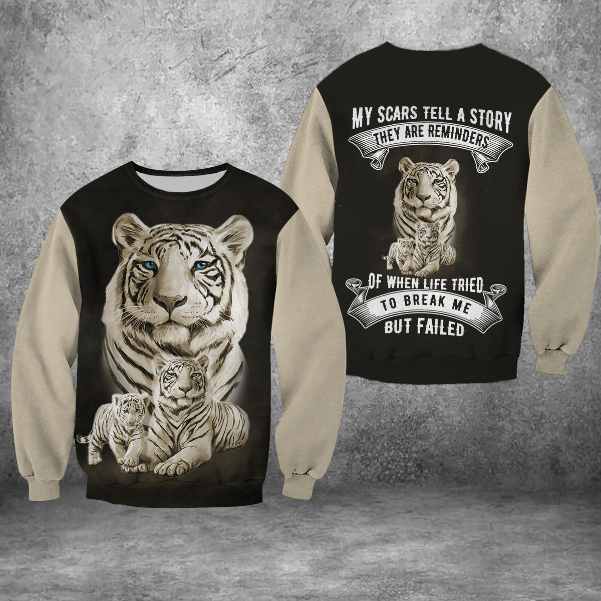 Tiger Scar All Over Printed Unisex Shirt - Hoodie