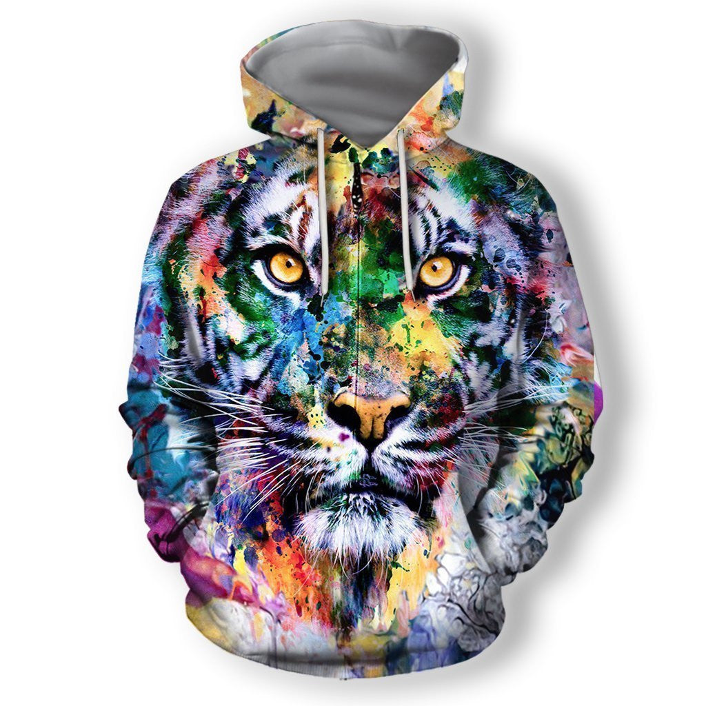 Tiger Painting All Over Printed Unisex Shirt