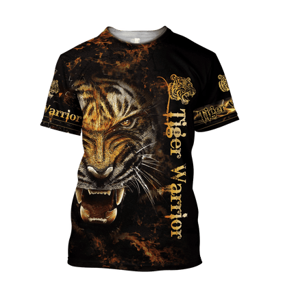 Tiger Warrior All Over Printed Unisex Shirt
