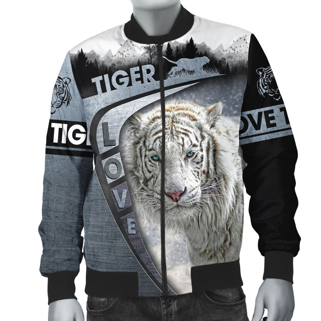 Love White Tiger 2 All Over Printed Unisex Shirt