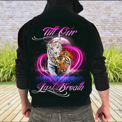 Tiger Couple-Combo Hoodie Couple 3D All over Printed Shirt