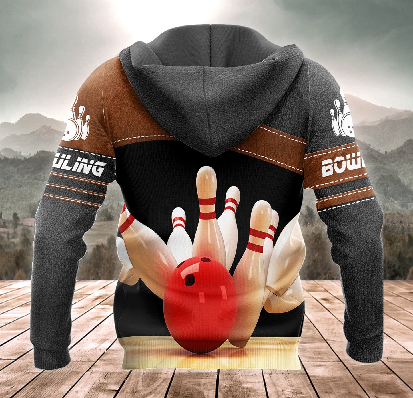 Personalized Name Bowling 2 All Over Printed Unisex Shirt
