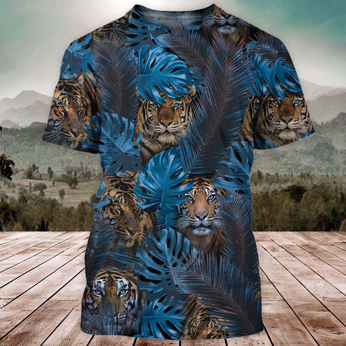Tiger Jungle 3D All Over Printed Unisex Shirt