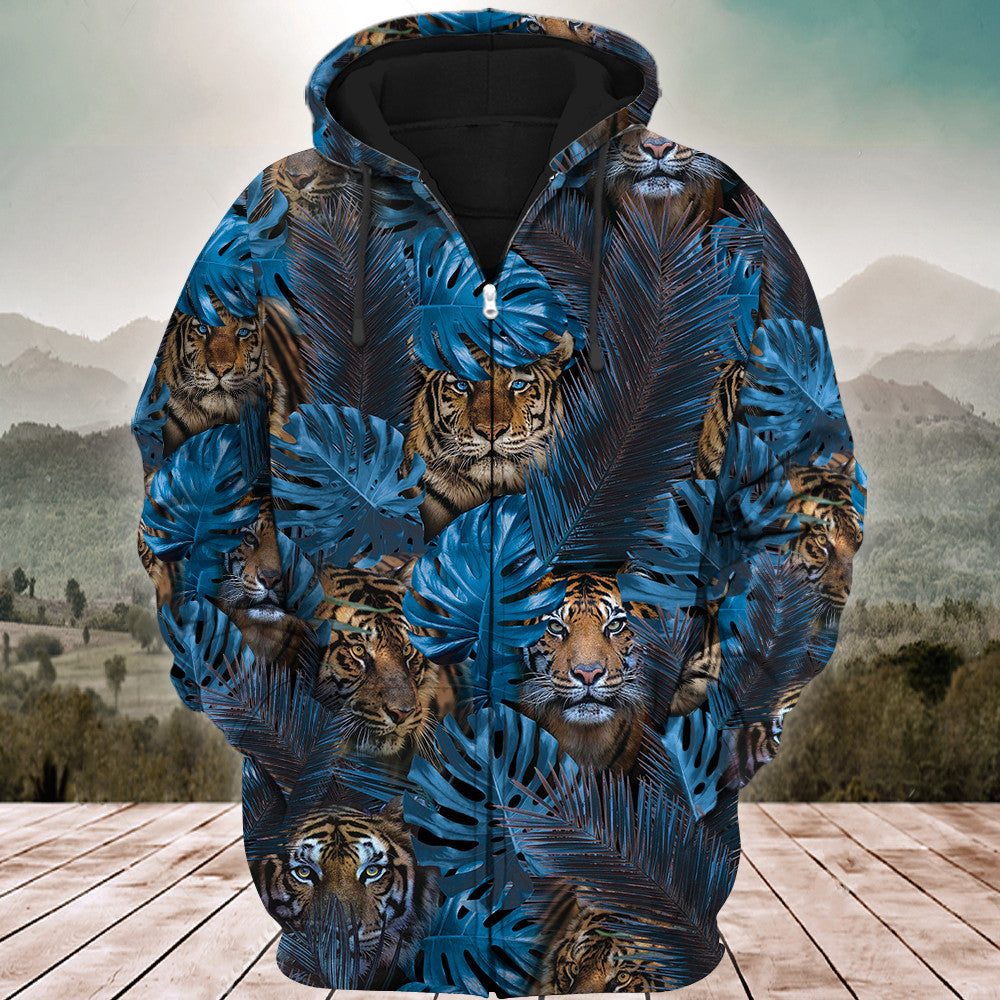 Tiger Jungle 3D All Over Printed Unisex Shirt