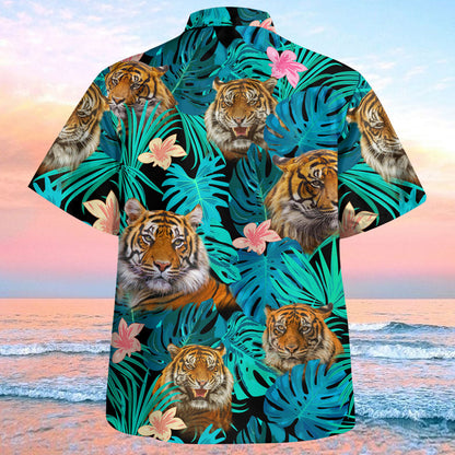 Tiger Tropical Hawaii Shirt