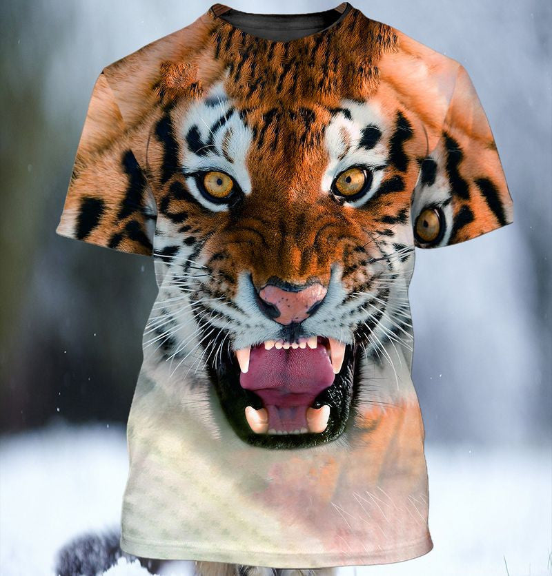 Tiger Roar All Over Printed Unisex Shirt