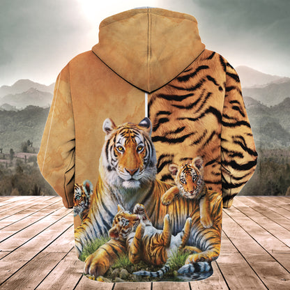 Tiger Family Q3 All Over Printed Unisex Shirt